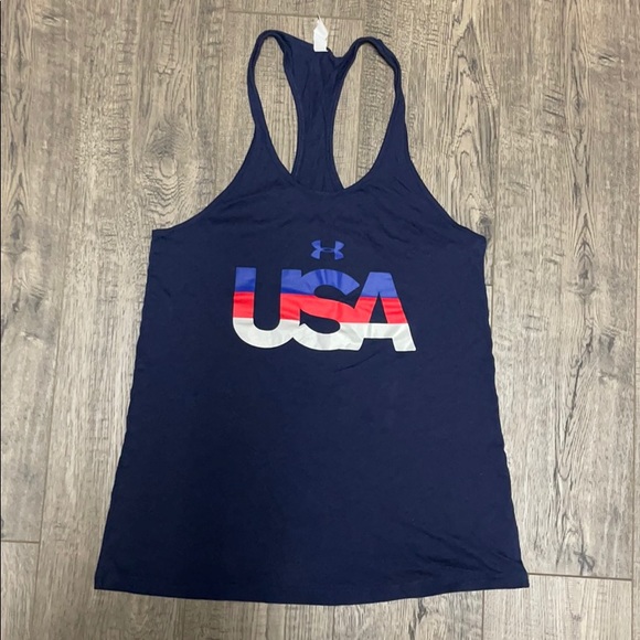 Under Armour Tops - Under Armour USA Tank Top